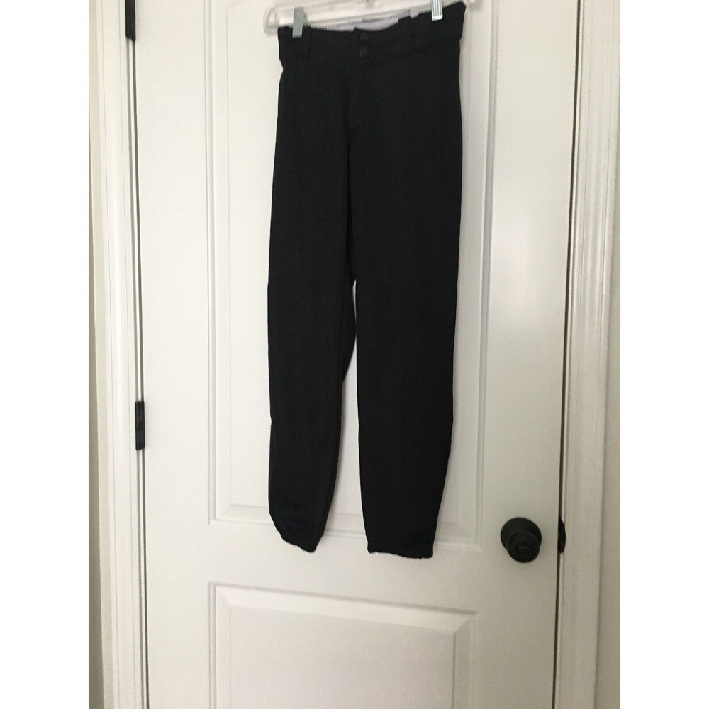 TAG Women's Juniors Baseball Softball Pants Size Small Black